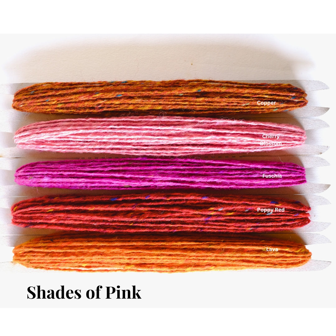 Donegal weaving yarn - 100% wool Limited Edition colourways