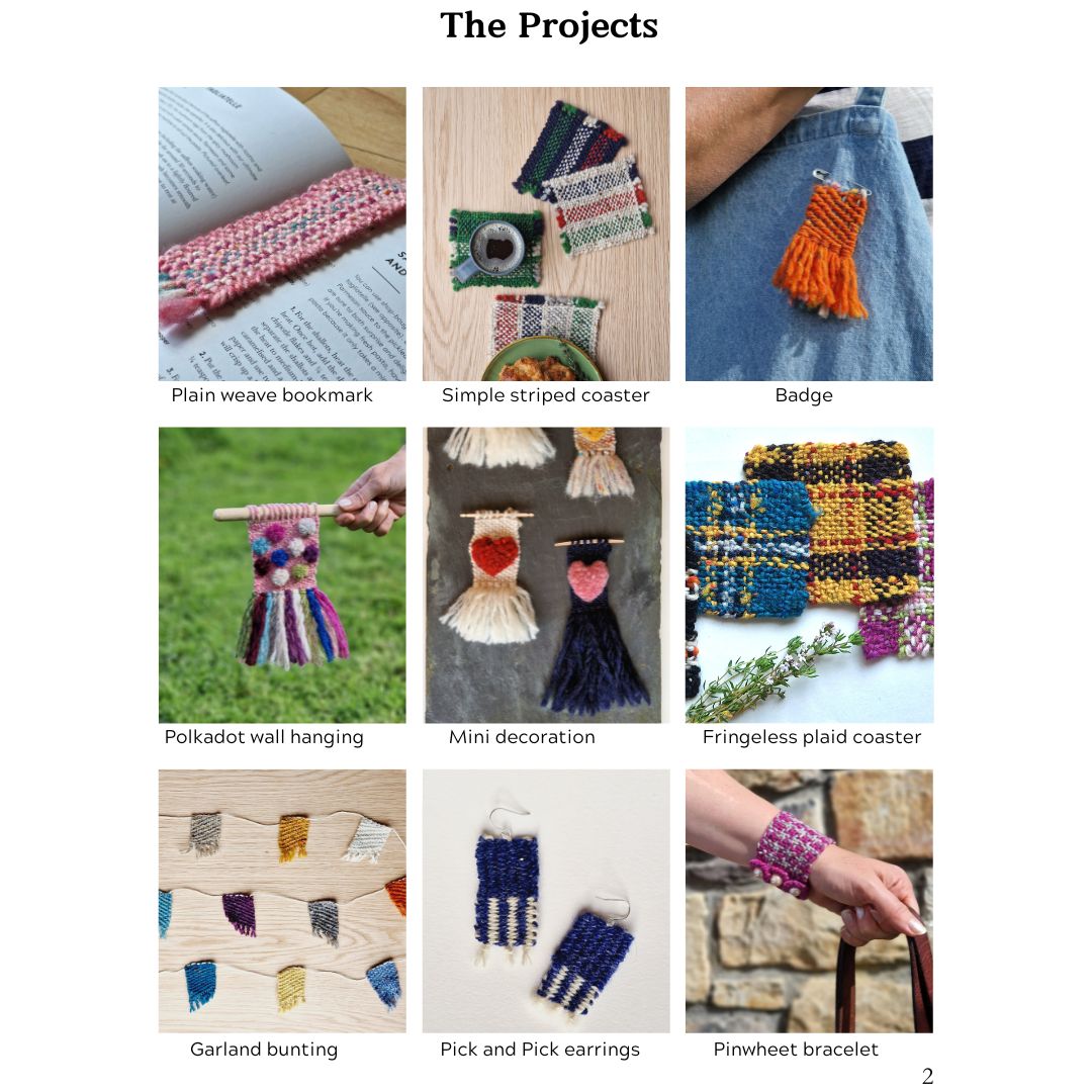 Weaving project book