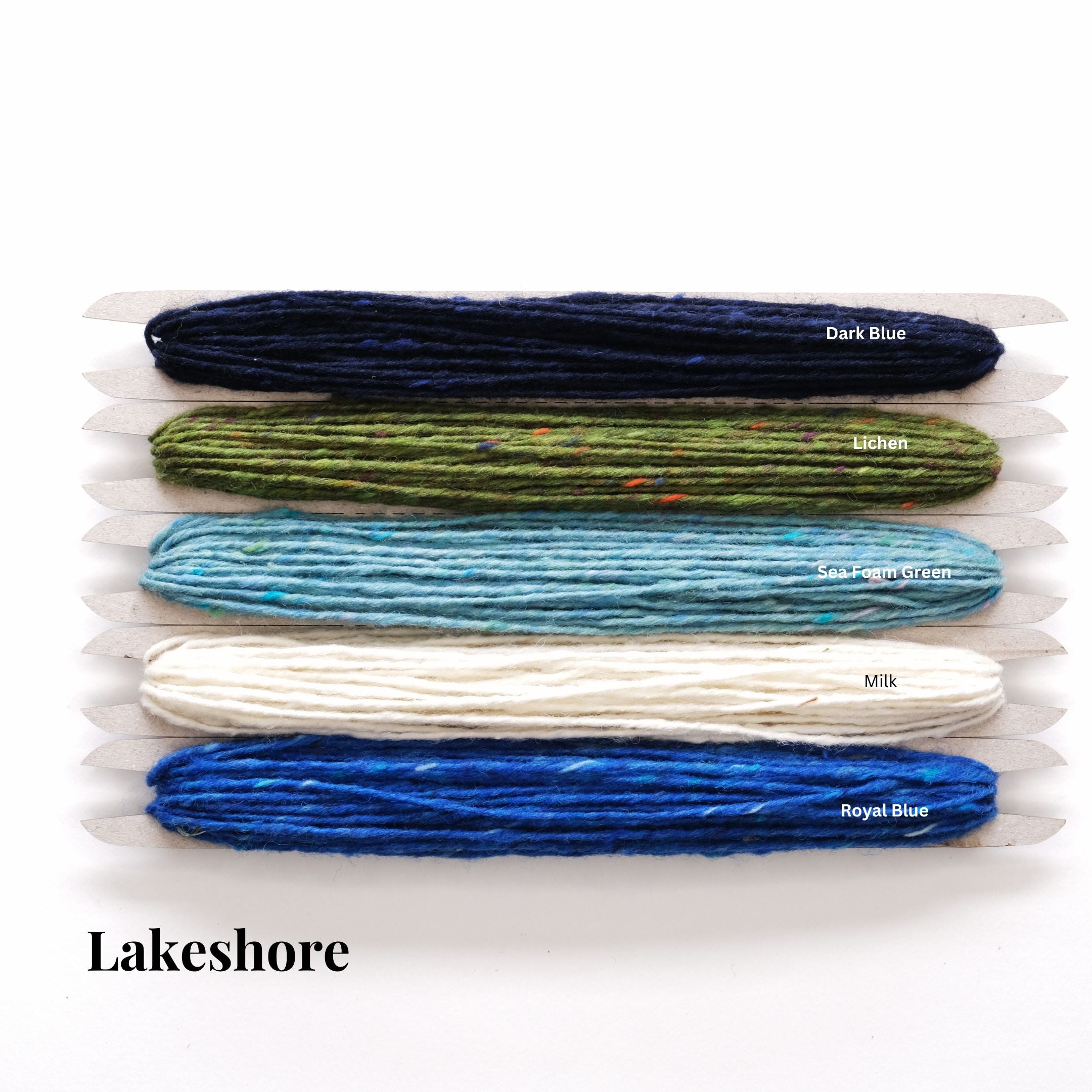 Lakeshore - Aran Tweed Weaving Yarn Pack - 100% Wool