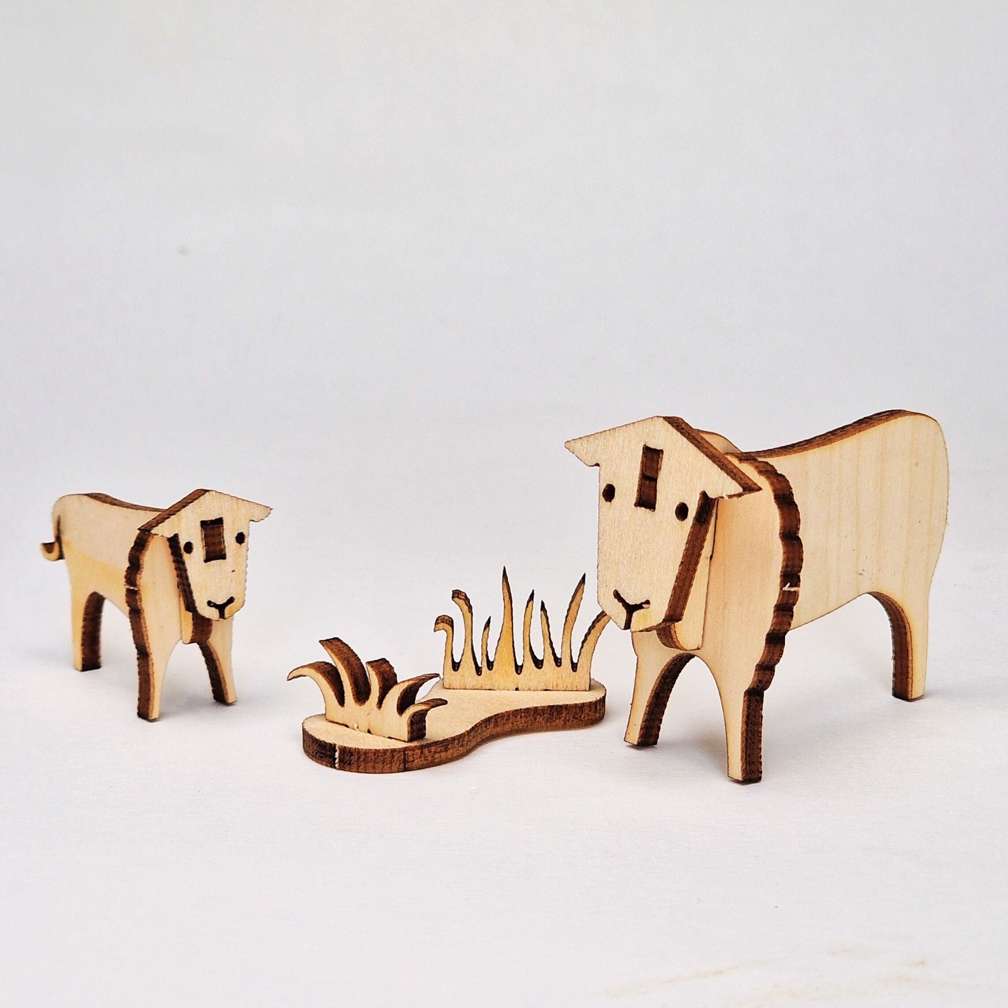 Irish wooden model animal