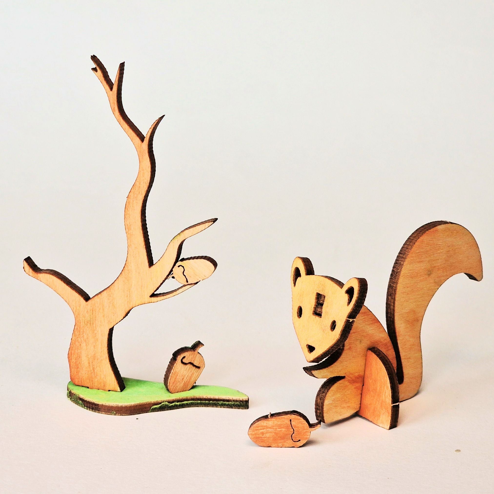 Irish wooden model animal