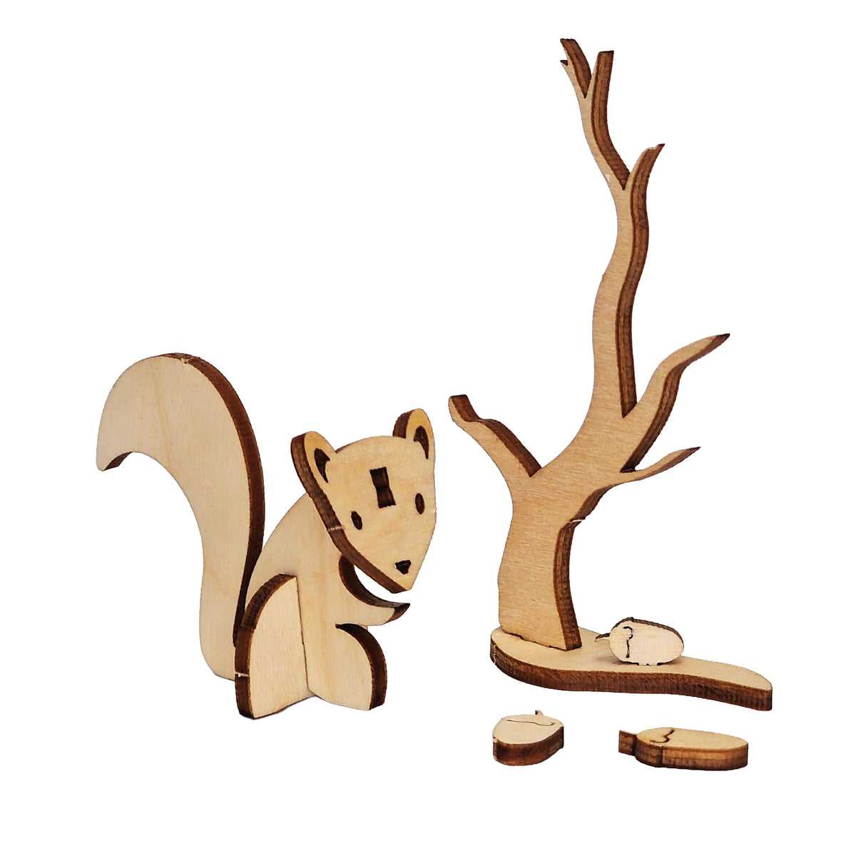 Squirrel Wooden Craft Kit