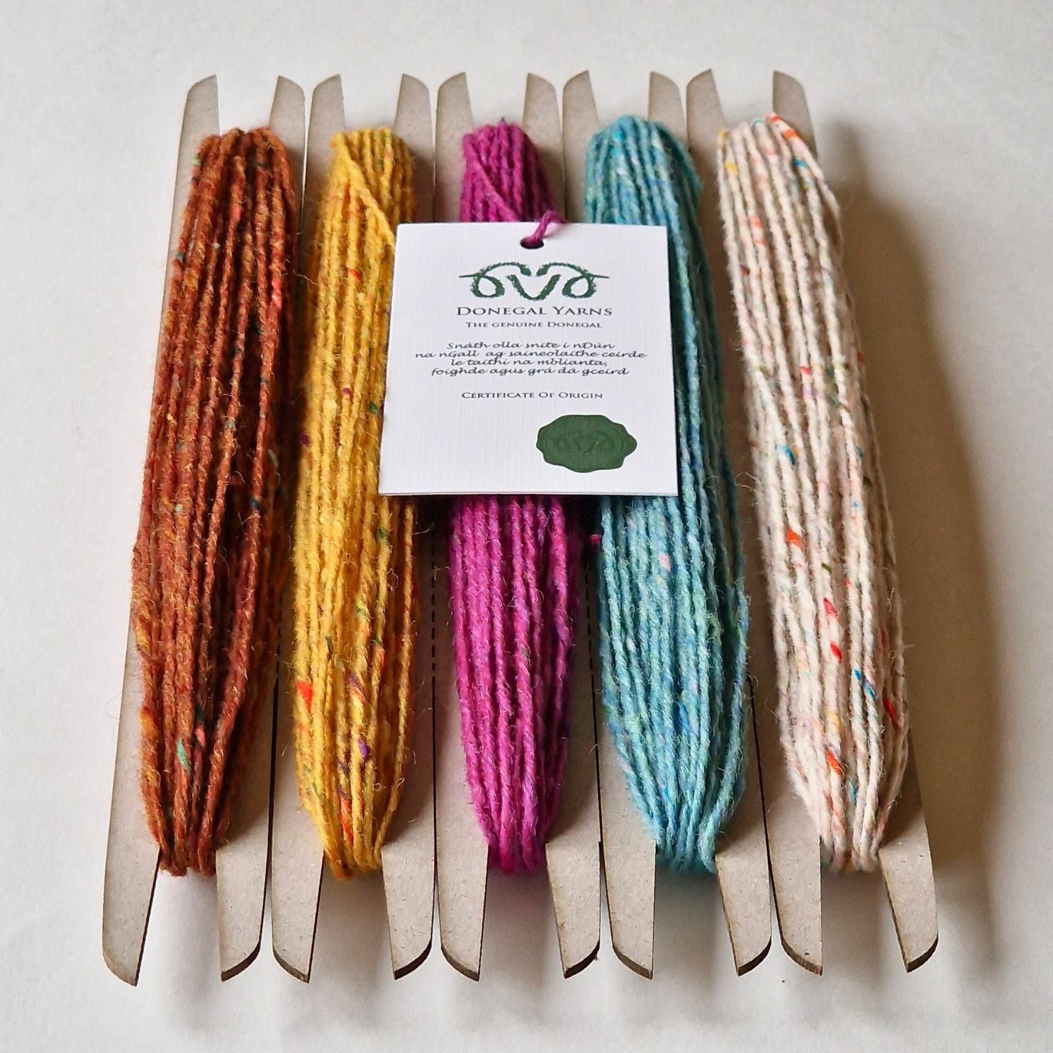 Beginners Weaving Kit - Make Your Own Irish Tweed Coasters