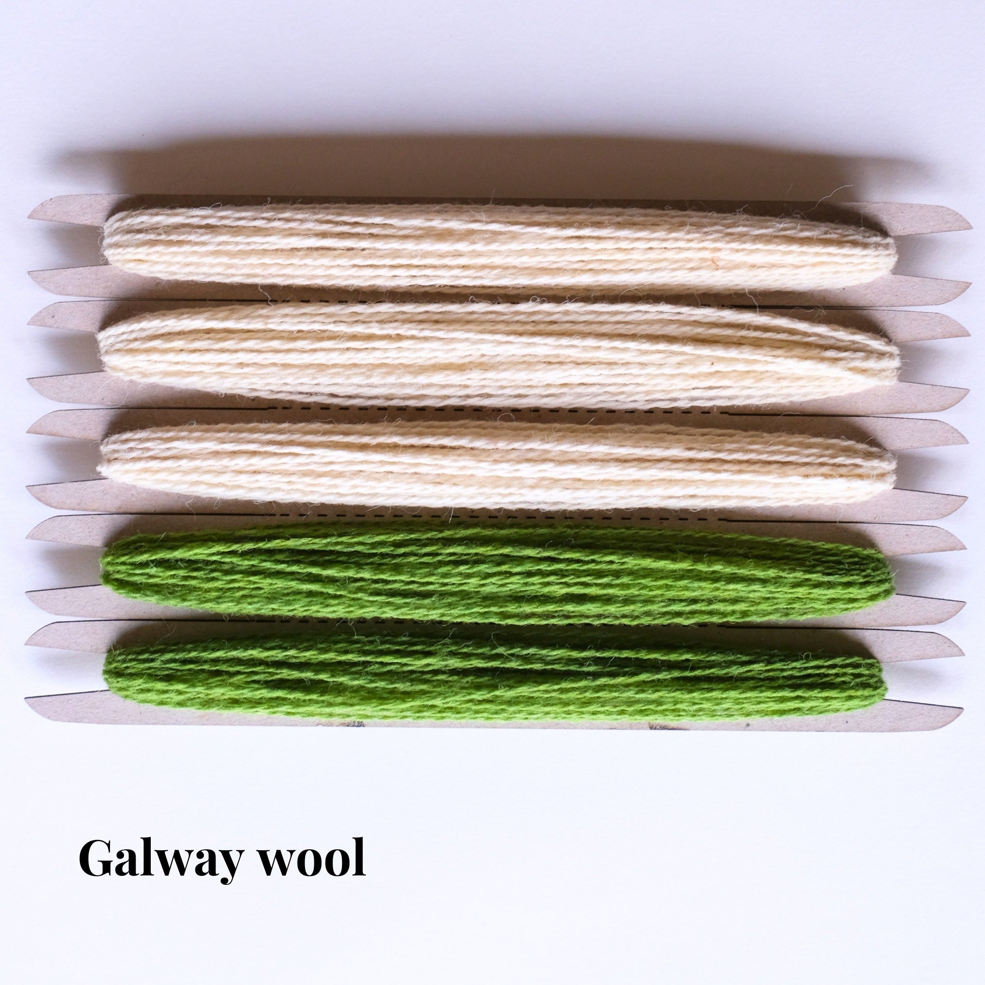 Galway wool weaving yarn - 100% Irish wool spun in Donegal
