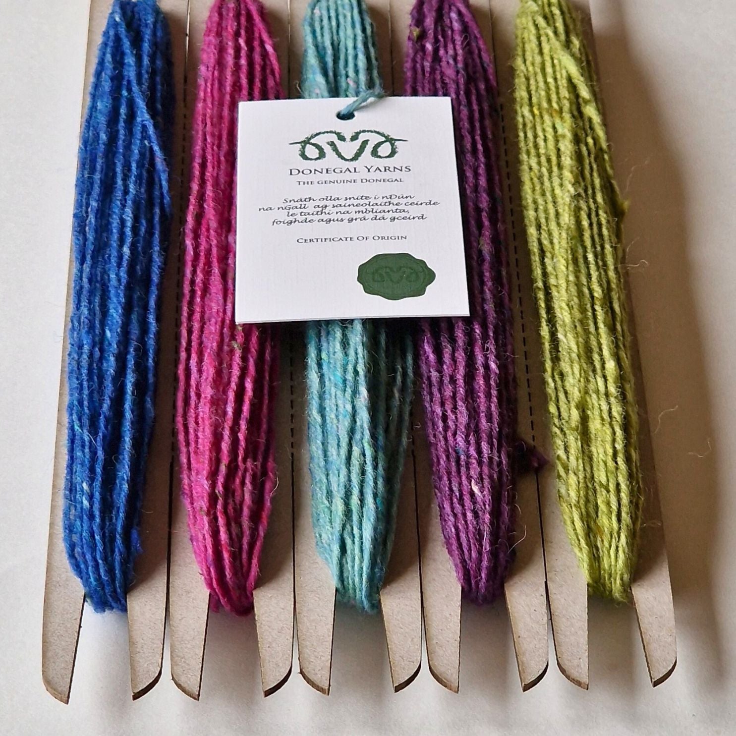 Beginners Weaving Kit - Make Your Own Irish Tweed Coasters