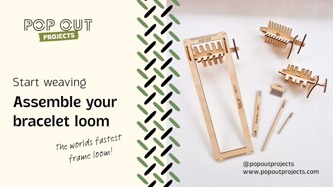 Get started with your bracelet weaving kit