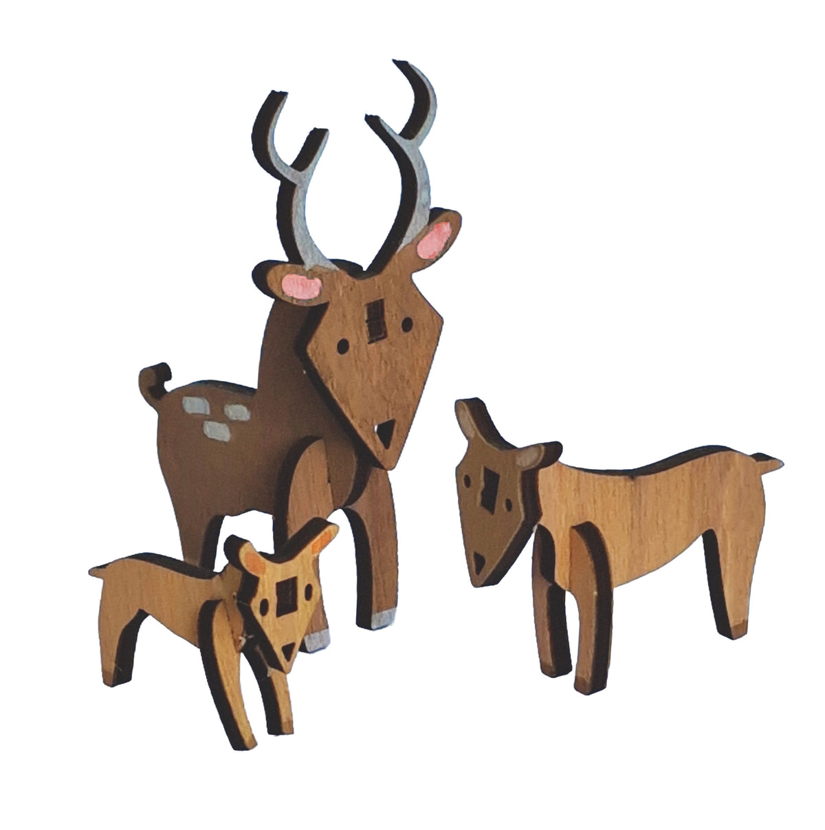 Red Deer Wooden Craft Kit