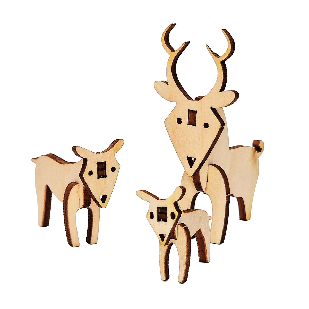Red Deer Wooden Craft Kit