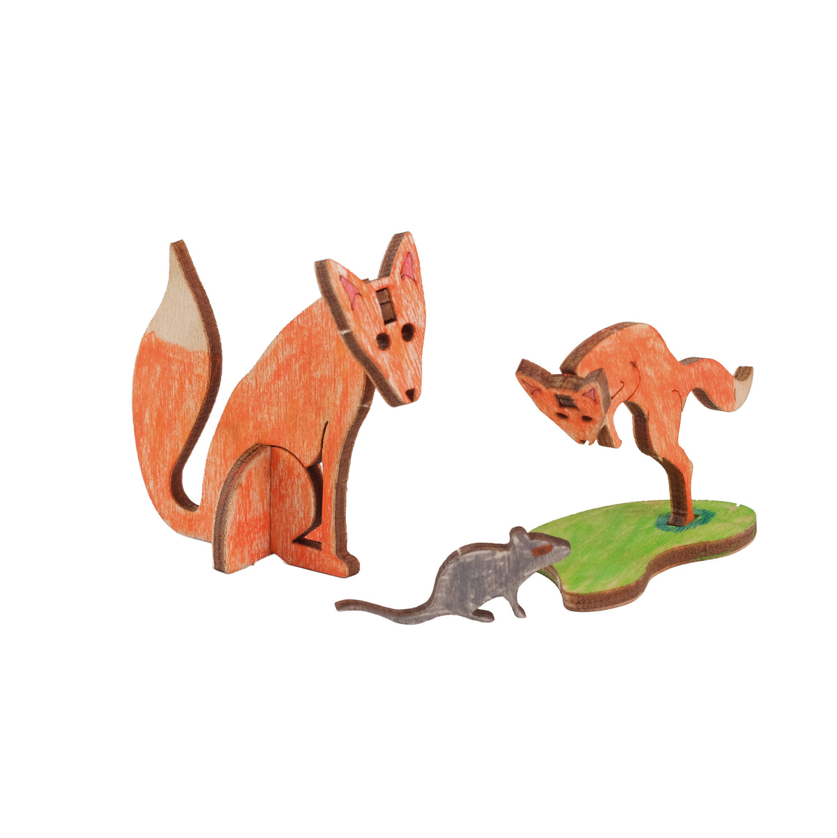 Fox Wooden Craft Kit