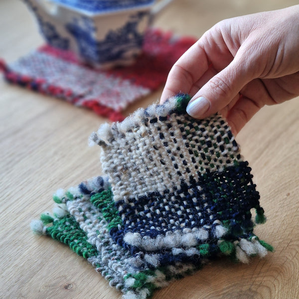 Beginners Weaving Kit - Make your own Irish Tweed Coasters