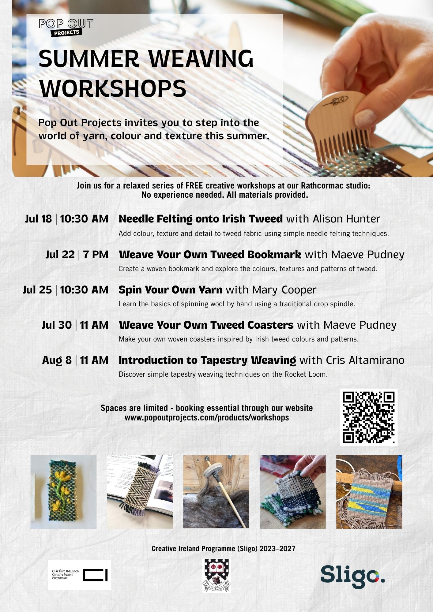 Summer Weaving Workshops