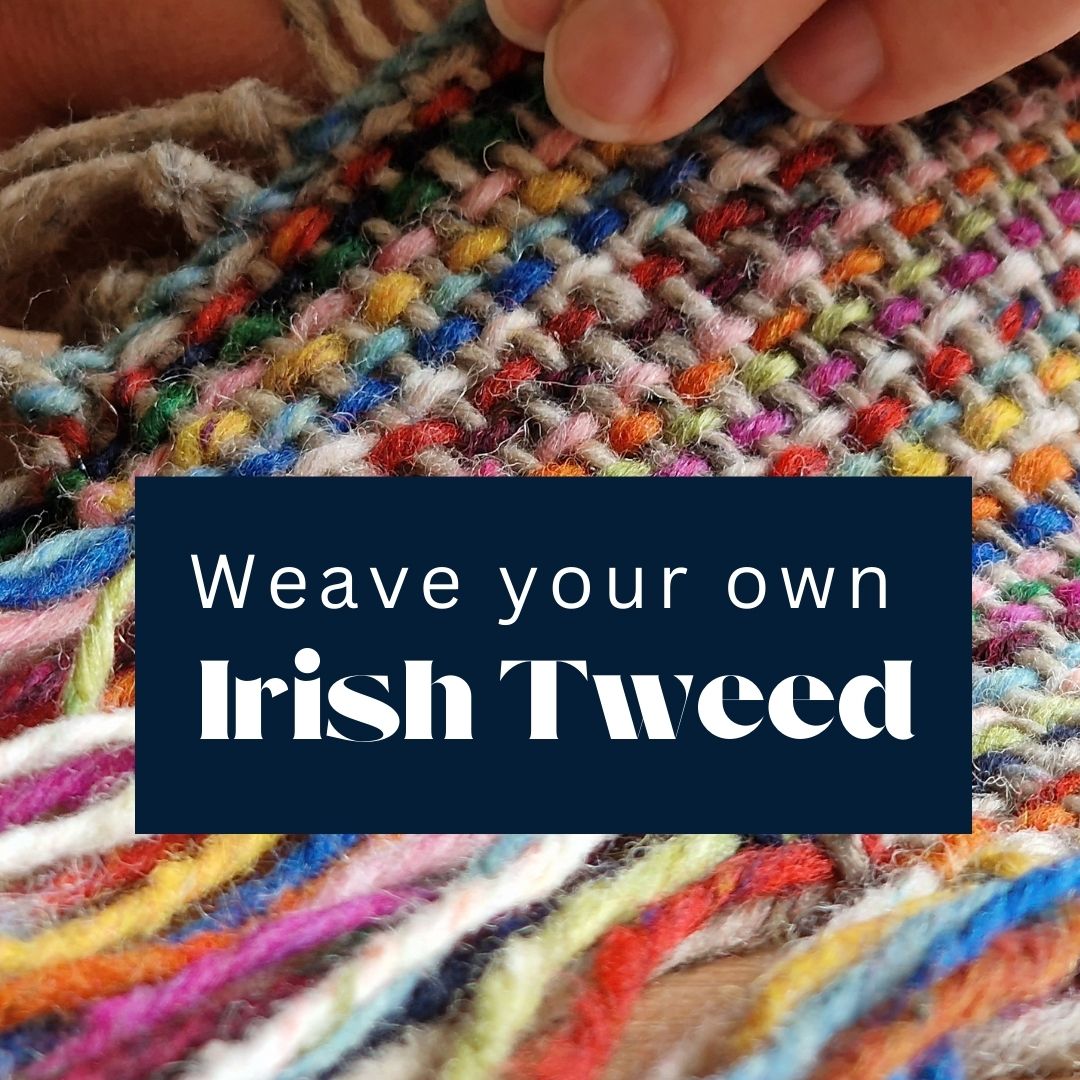 Weave your own Irish Tweed with our beginners weaving kit